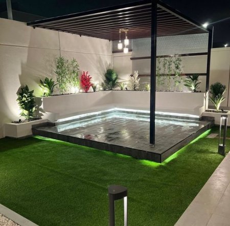 برجولات جلسات فاخرة للمنازل والاستراحات في أحياء الرياض