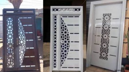 صناعة أبواب حديد ورشة متنقلة جنوب الرياض