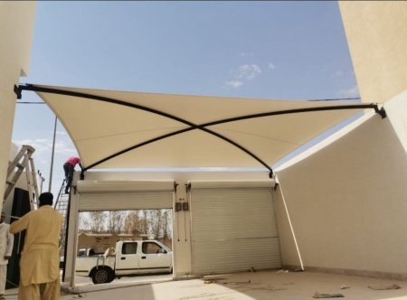مظلات PVC بألوان متعددة حي الناصرية الرياض