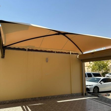 مظلات PVC كابولي حي الياسمين الرياض