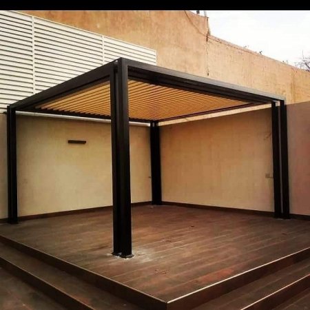 برجولات خشبية مودرن حي النرجس